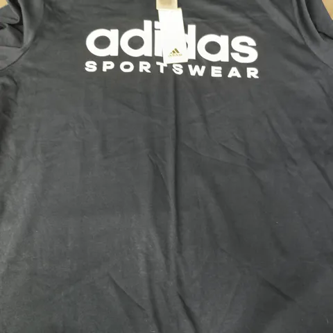 adidas sportswear t-shirt in navy size xl