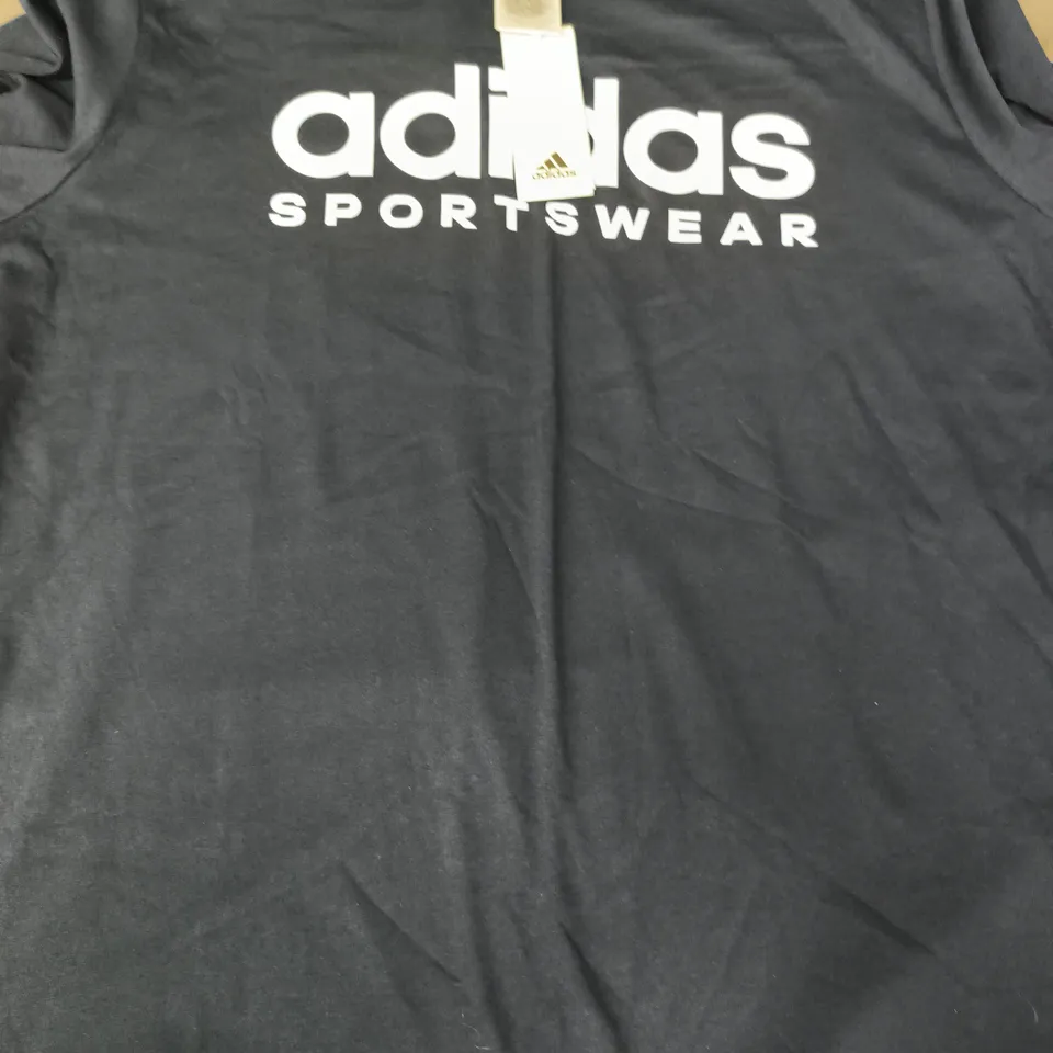 adidas sportswear t-shirt in navy size xl