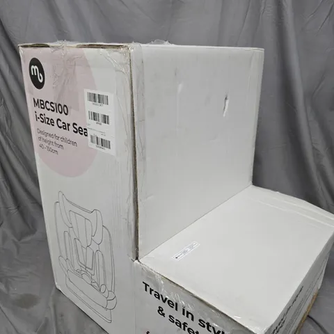 MY BABIIE MBCS100 2-IN-1 CONVERTIBLE R129 CAR SEAT - BLACK