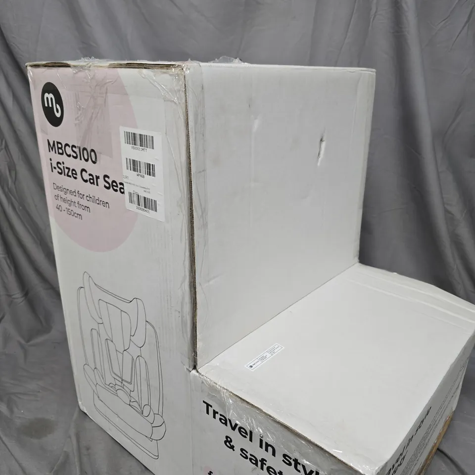 MY BABIIE MBCS100 2-IN-1 CONVERTIBLE R129 CAR SEAT - BLACK