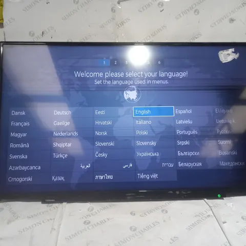 TOSHIBA 50UL2163DBC 50-INCH ULTRA HD SMART TV (COLLECTION ONLY)