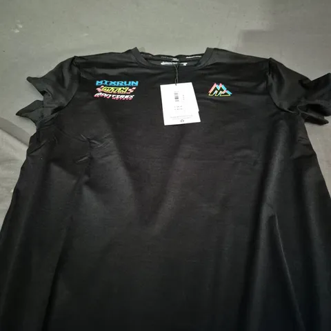 MONTIREX BLACK MTX SPEED RUN T-SHIRT - XS