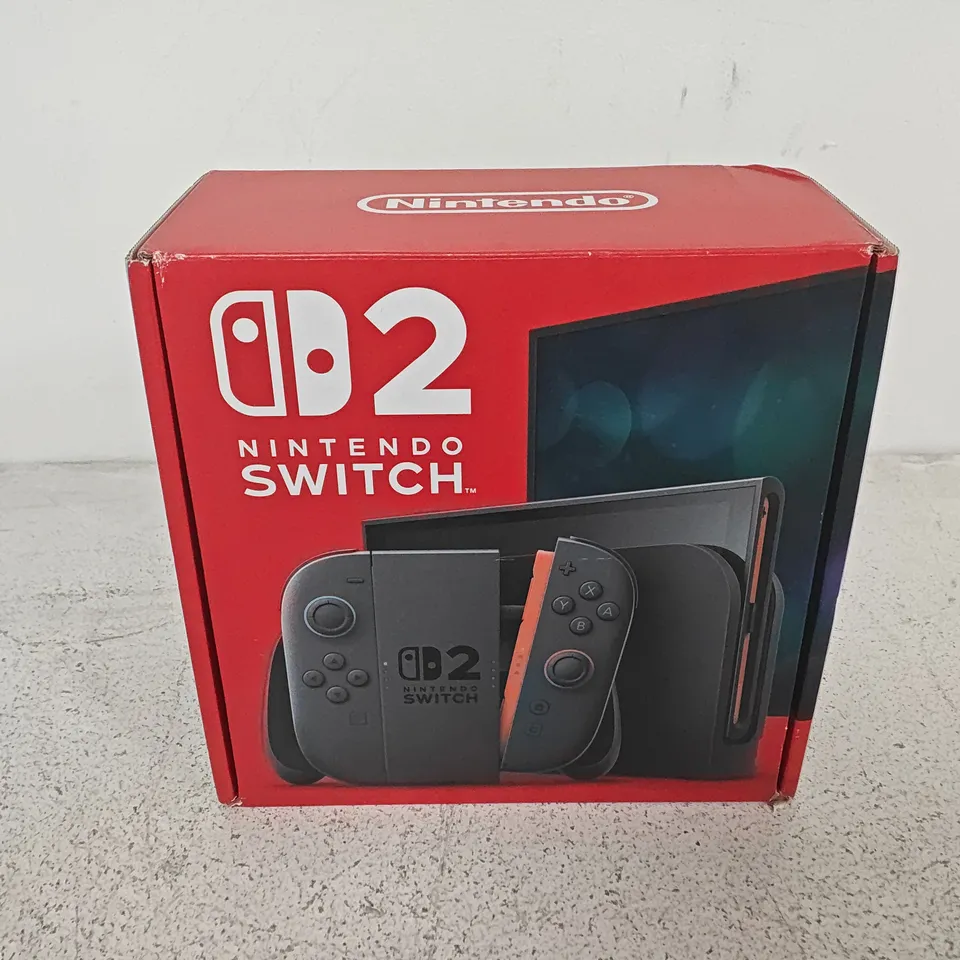 BOXED NINTENDO SWITCH 2 HANDHELD GAMING CONSOLE WITH ACCESSORIES