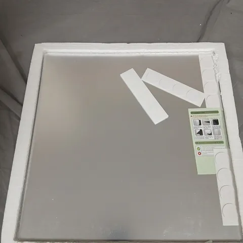 SET OF 4 BATHROOM MIRROR TILES 