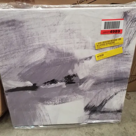 SOFT GREY I BY CHRISTINA LONG - WRAPPED CANVAS PRINTING 