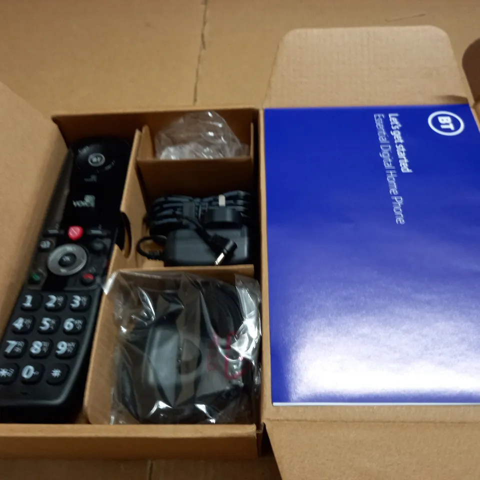 BOXED BT ESSENTIAL DIGITAL HOME PHONE