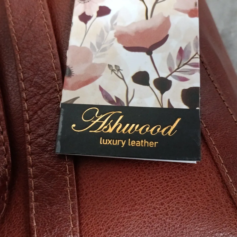 ASHWOOD ISABEL COGNAC LUXURY LEATHER HANDBAG