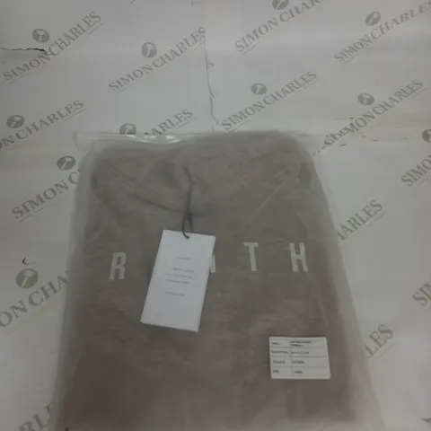 BAGGED RAITH KNITTED HOODIE SIZE L