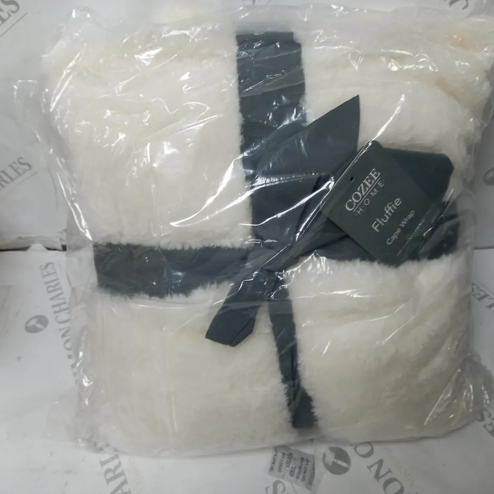 COZEE HOME FLUFFIE CAPE WRAP