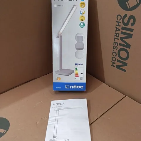 BOXED NÄVE MOVER LED DESK LAMP - BLACK (1 BOX)