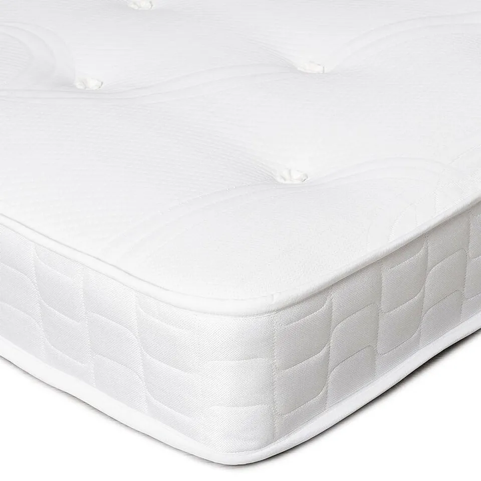 BAGGED MEMORY COIL SPRUNG ROLLED MATTRESS - DOUBLE