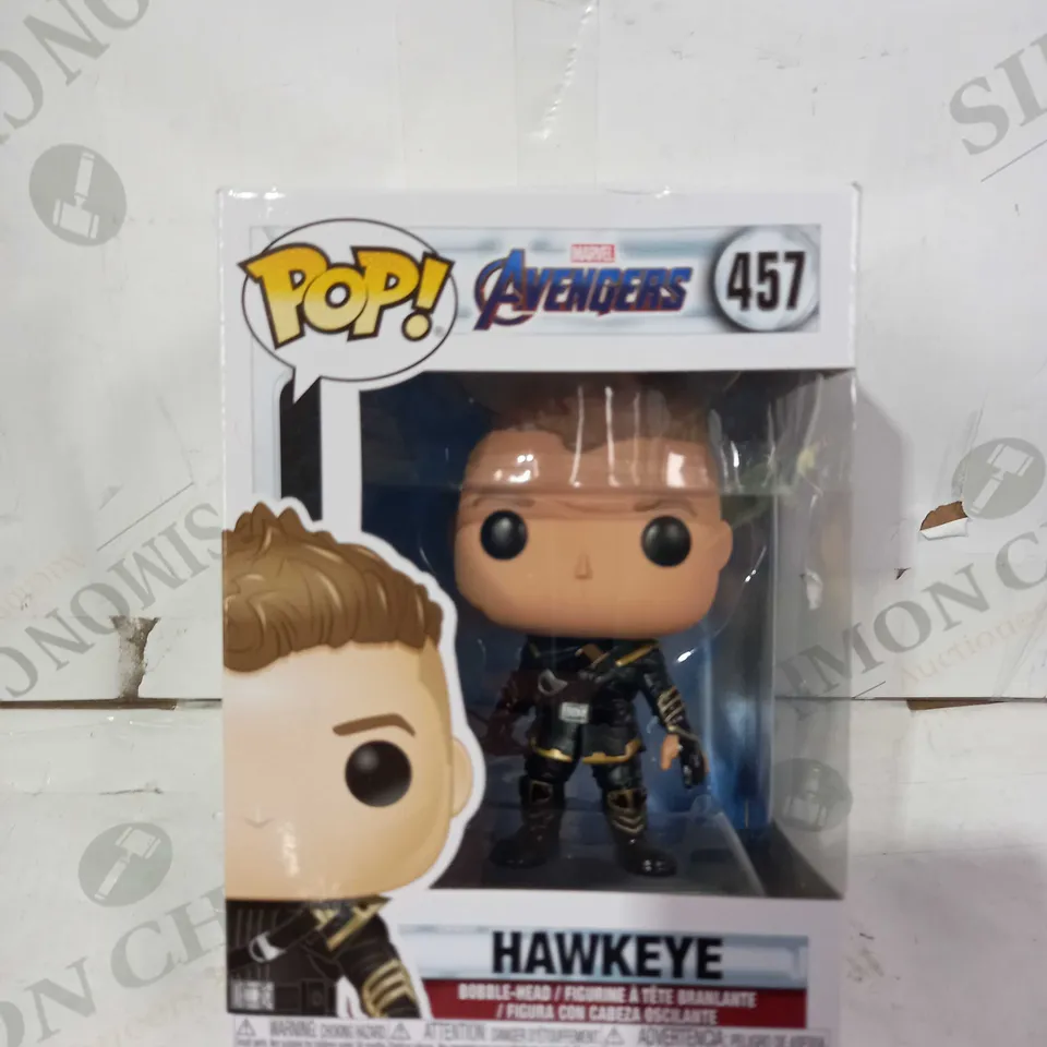 FUNKO POP MARVEL AVENGERS 457 HAWKEYE BOBBLE-HEAD