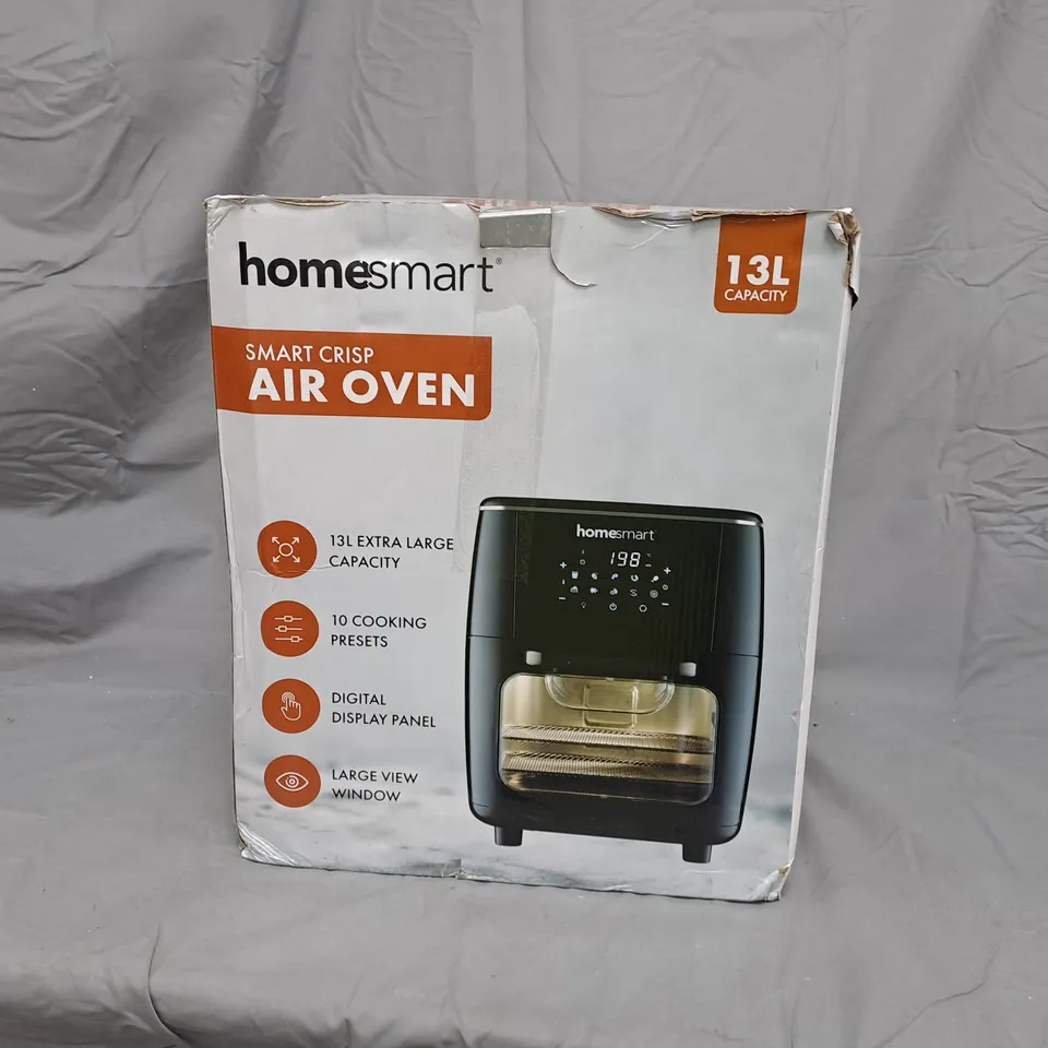 HOMESMART SMART CRISP AIR OVEN – 13L CAPACITY