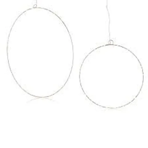 HOME REFLECTIONS SET OF 2 MICRODOT LIGHT HANGING DECORATION