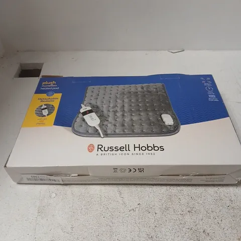 RUSSELL HOBBS PLUSH HEATED PAD