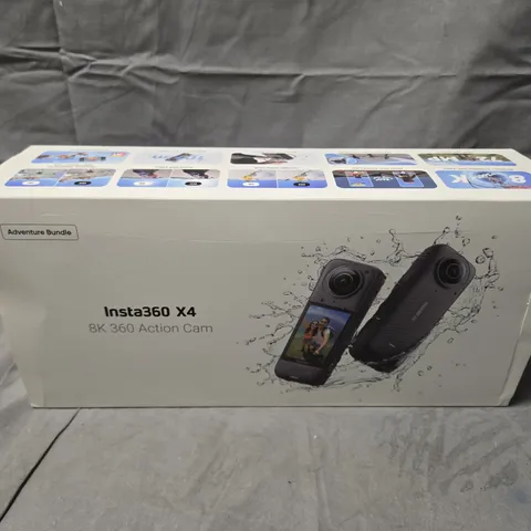 INSTA360 X4 8K 360 ACTION CAM – ADVENTURE BUNDLE, BOXED