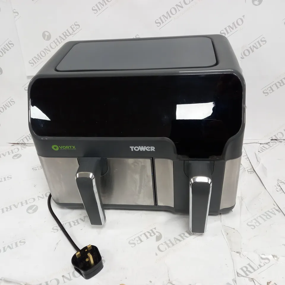 BOXED TOWER VORTEX T17099 ECO DUO DIGITAL AIRFRYER