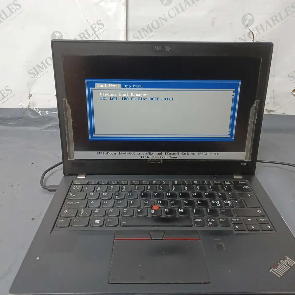 LENOVO	THINKPAD X280	12 INCH	I5-8250U 1.60GHZ