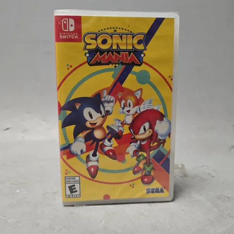 NINTENDO SWITCH GAME SONIC MANIA 