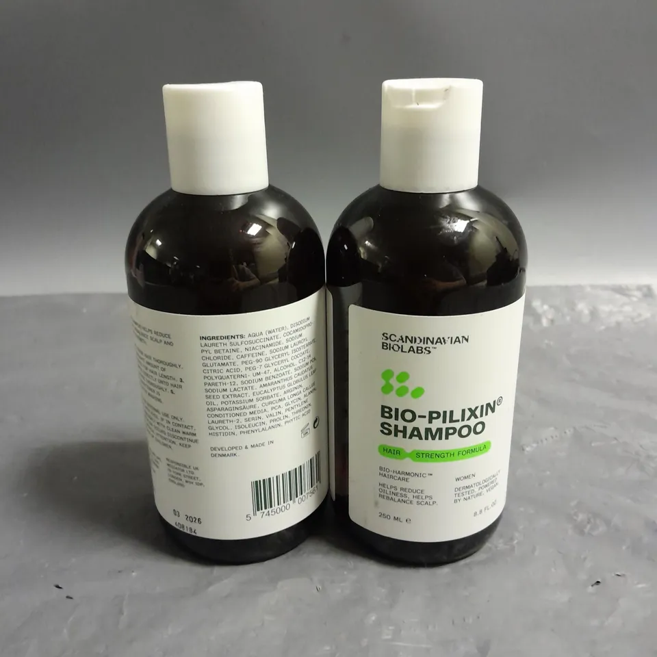 SCANDINAVIAN BIOLABS X2 BIO-PILIXIN STRENGTH SHAMPOO 250ML