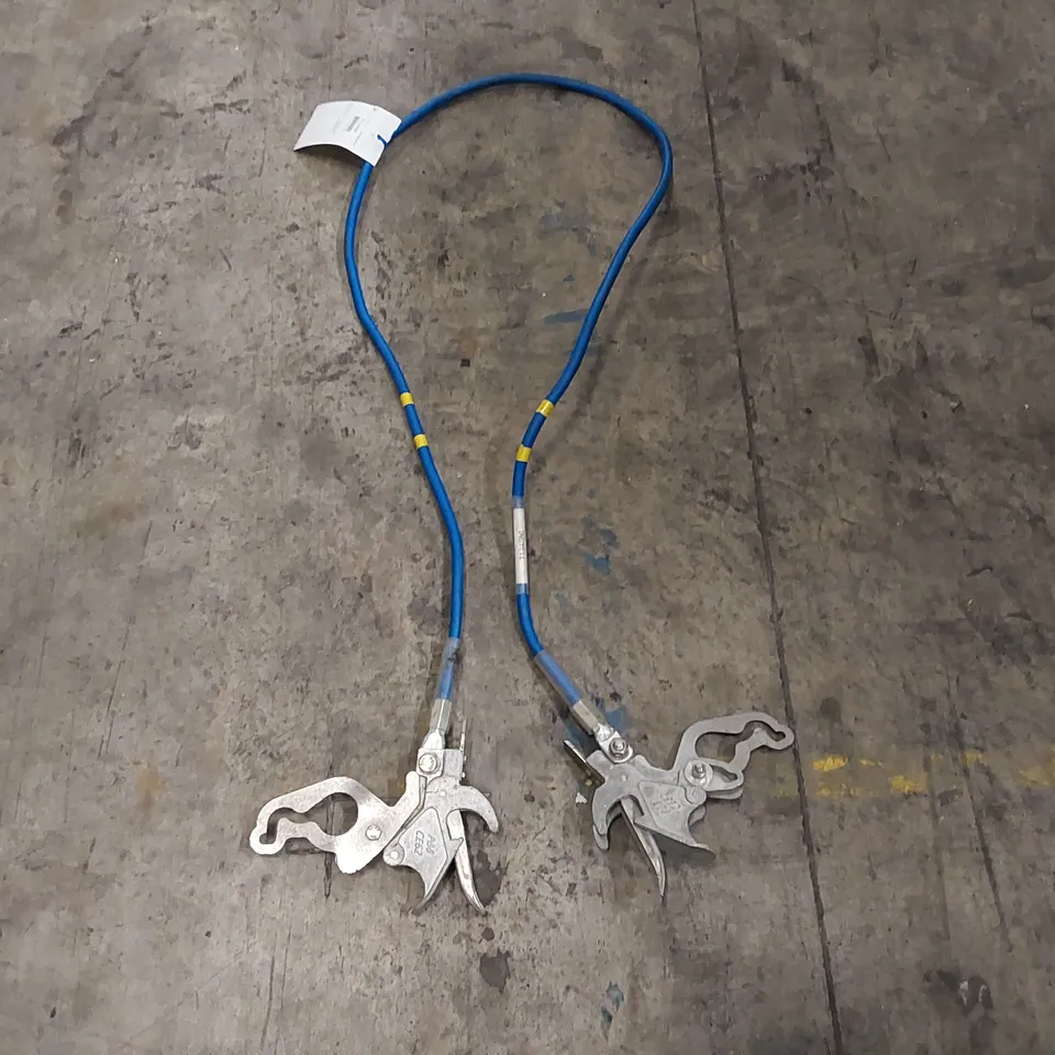 LOT OF 4 OHL 2M BLUE EARTH CABLES