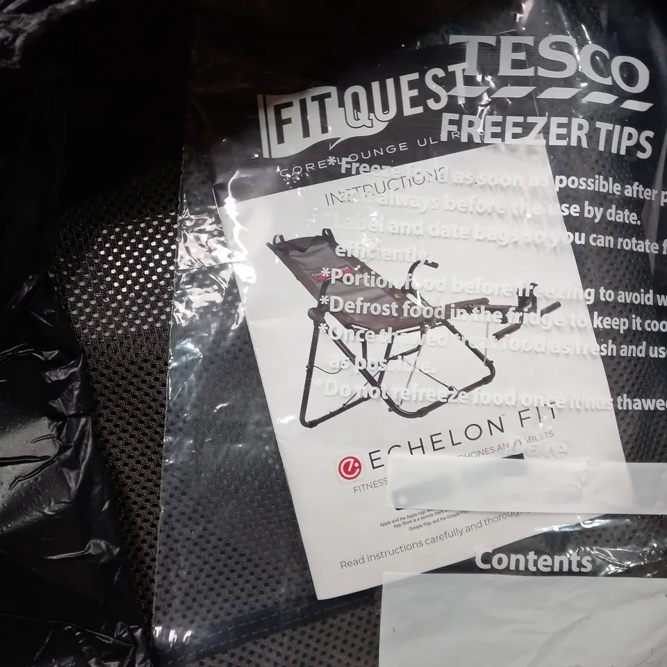 FITQUEST CORE LOUNGER FOLDABLE WORKOUT CHAIR - COLLECTION ONLY