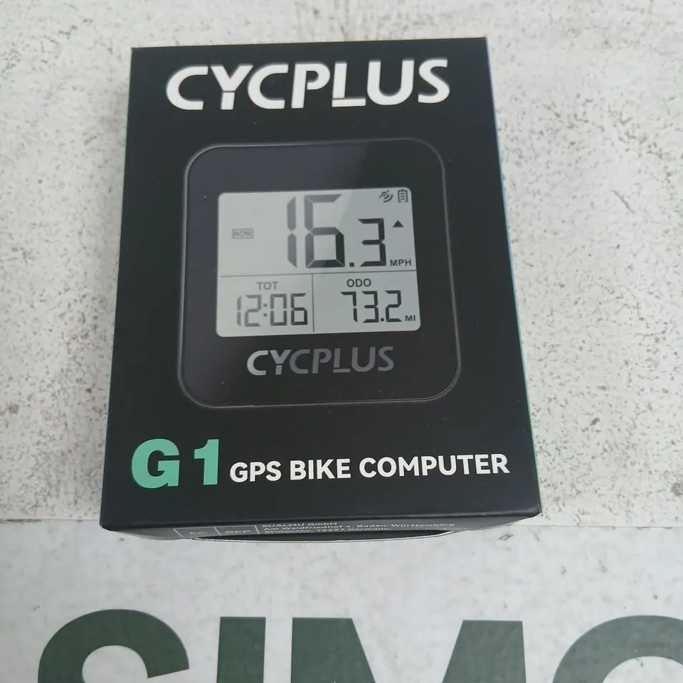 CYCPLUS G1 GPS BIKE COMPUTER
