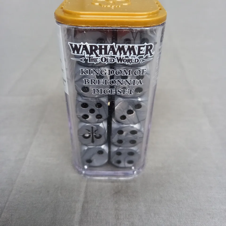 WARHAMMER KINGDOM OF BRETONNIA DICE SET