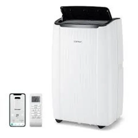 BOXED COSTWAY WHITE 12000 BTU 4 IN 1 SMART PORTABLE AIR CONDITIONER