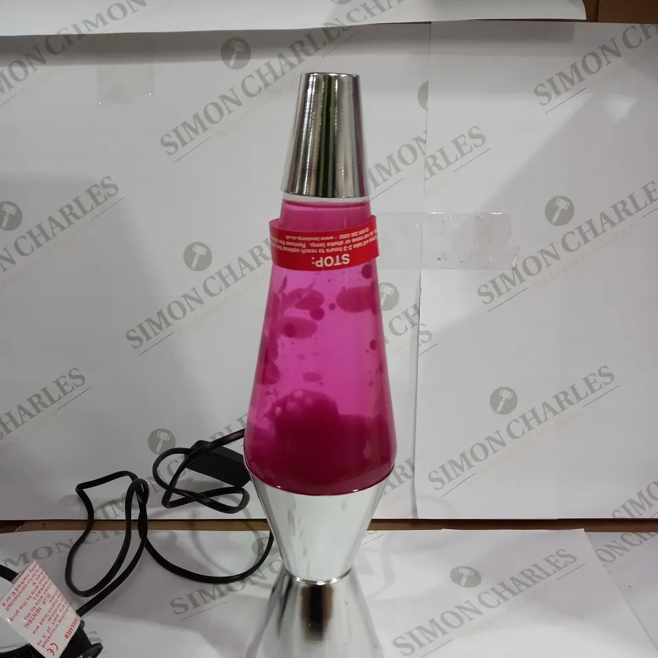 LAVA METALLIC LAVA LAMP 