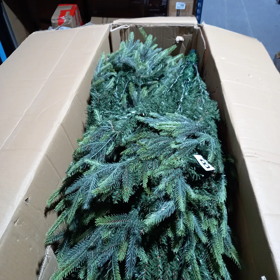 BOXED 7FT SHERWOOD REAL LOOK FULL CHRISTMAS TREE - COLLECTION ONLY RRP £274.99
