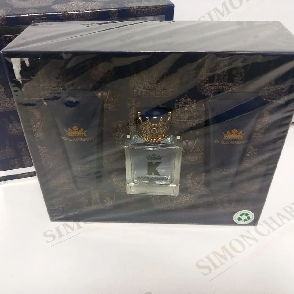 BOXED DOLCE AND GABBANA EAU DE TOILETTE GIFT SET