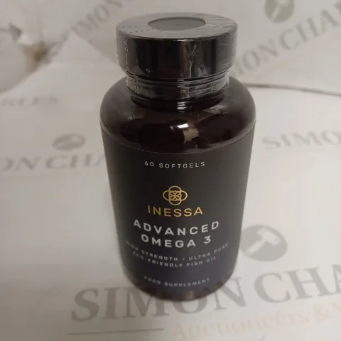 INESSA ADVANCED OMEGA 3 FISH OIL FOOD SUPPLEMENT CAPSULES 