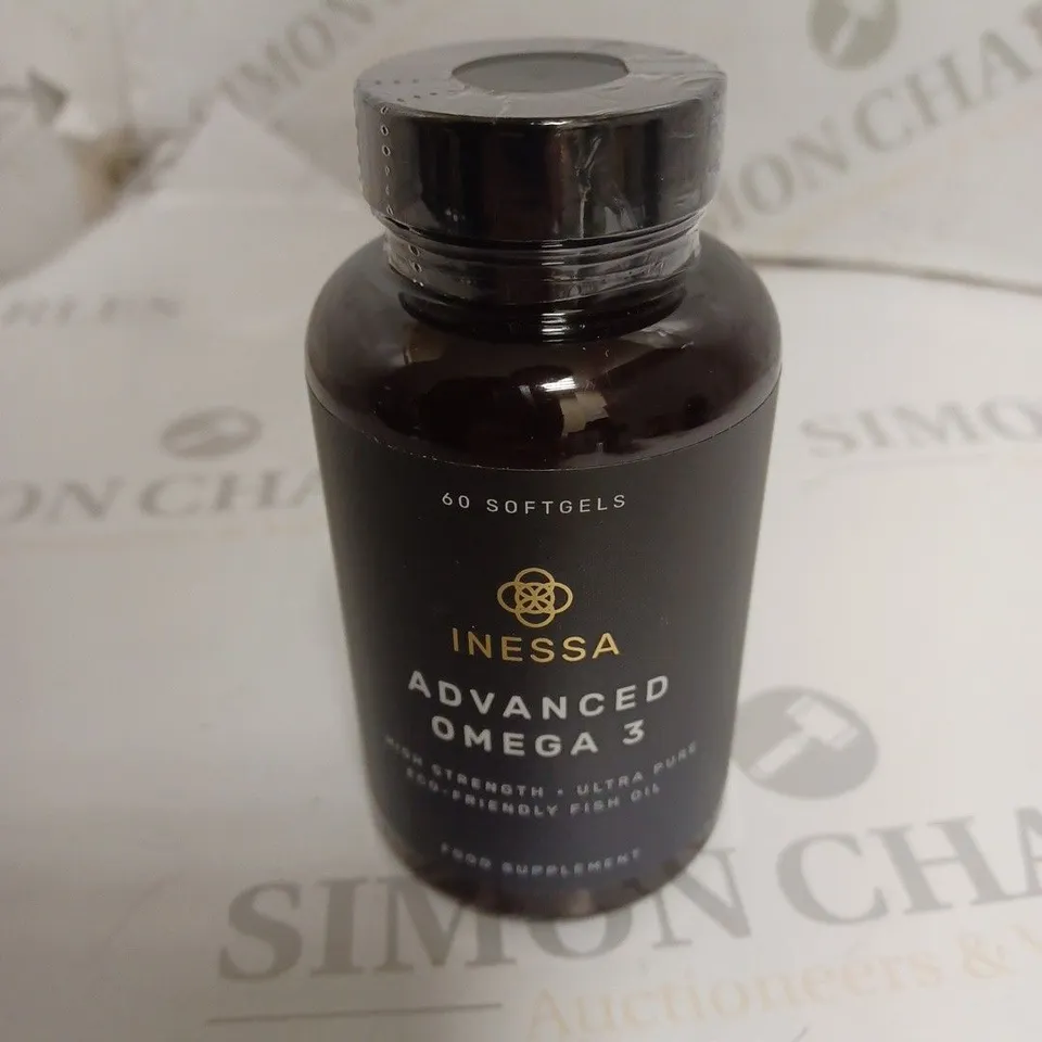 INESSA ADVANCED OMEGA 3 FISH OIL FOOD SUPPLEMENT CAPSULES 