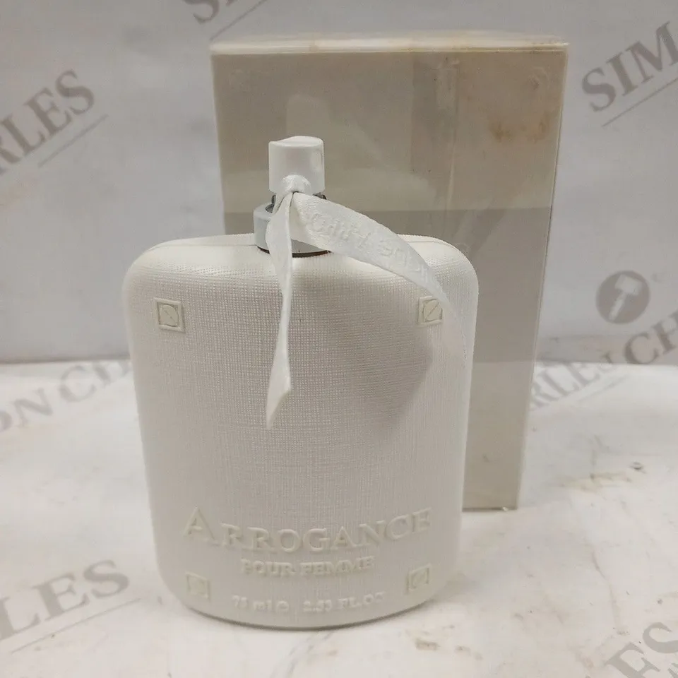 2 BOXED ANGELIQUE ARROGANCE POUR FEMME EAU DE TOILETTE SPRAY 75ML