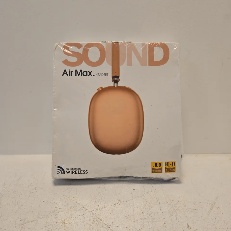 SOUND AIR MAX HEADSET – HEADPHONES, BOXED