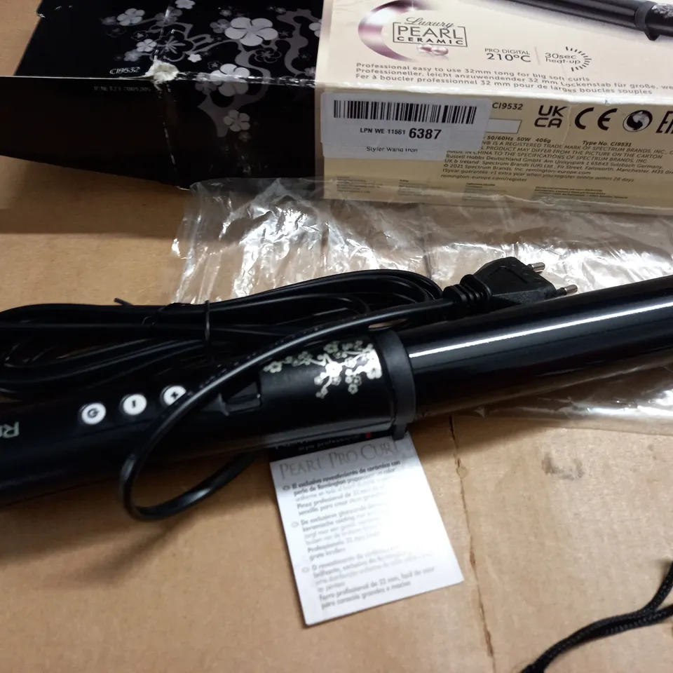 REMINGTON PEARL PRO CURL HAIR STYLER