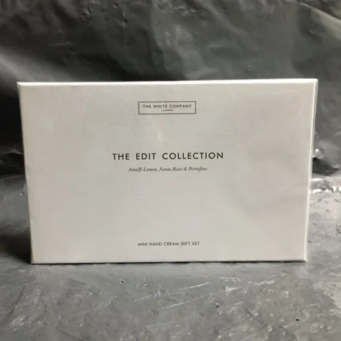 THE WHITE COMPANY - THE EDIT COLLECTION MINI HAND CREAM GIFT SET