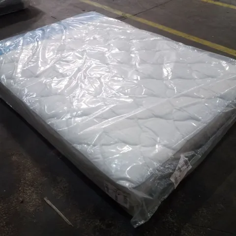 QUALITY BAGGED DOUBLE 135CM AIRSPRUNG LUXURY QUILTED MEDIUM MATTRESS