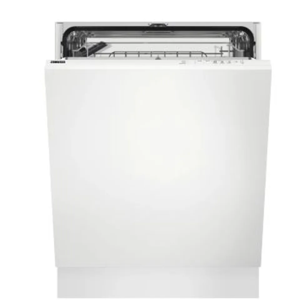 ZANUSSI SERIES 20 AIRDRY FULLY INTEGRATED DISHWASHER WITH AIRDRY TECHNOLOGY ZDLN1522 13 SETTINGS, 5 PROGRAMMES, 60CM, QUICK WASH, RINSE & HOLD, WHITE [ENERGY CLASS E]