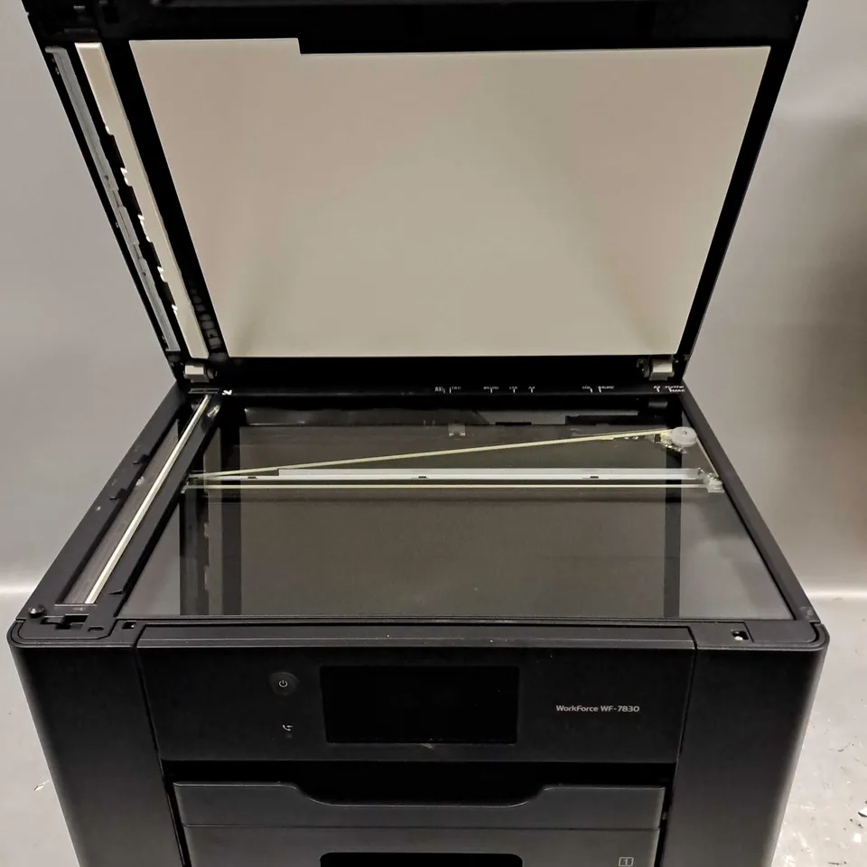 BOXED EPSON WORKFORCE WF-7830 PRINTER IN BLACK - COLLECTION ONLY