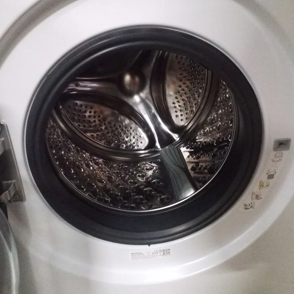 HISENSE 3S SERIES WF3S1243BW3 12KG LOAD, 1400 SPIN STEAM WASHING MACHINE - WHITE