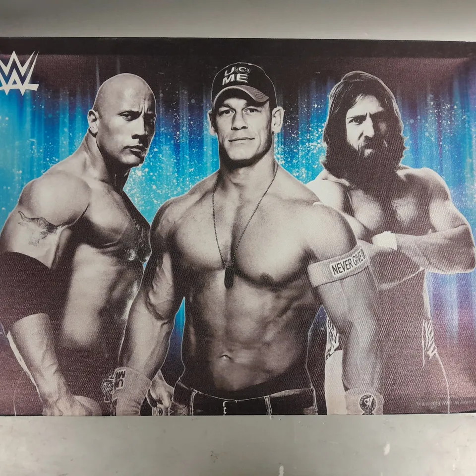 WWE SUPERSTAR CANVAS POSTER 