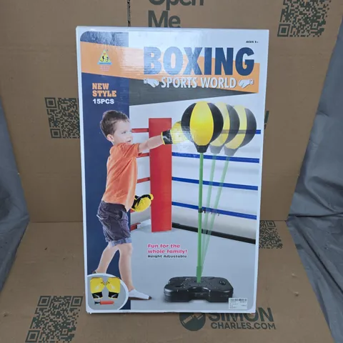 BOXED JINBAO TOYS BOXING SPORTS WORLD PUNCHING BAG
