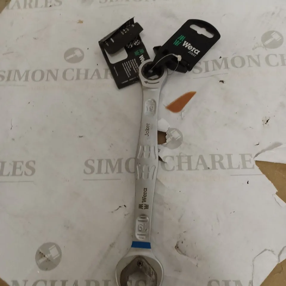 WERA JOKER COMBINATION RATCHET SPANNER, 19 MM,