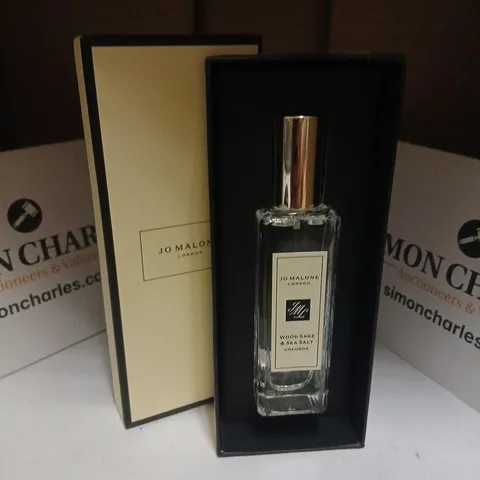 BOXED JO MALONE WOOD SAGE AND SEA SALT COLOGNE 30ML