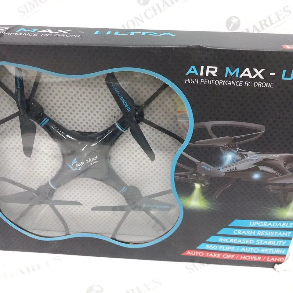 BOXED AIR MAX ULTRA HIGH PERFORMANCE RC DRONE 