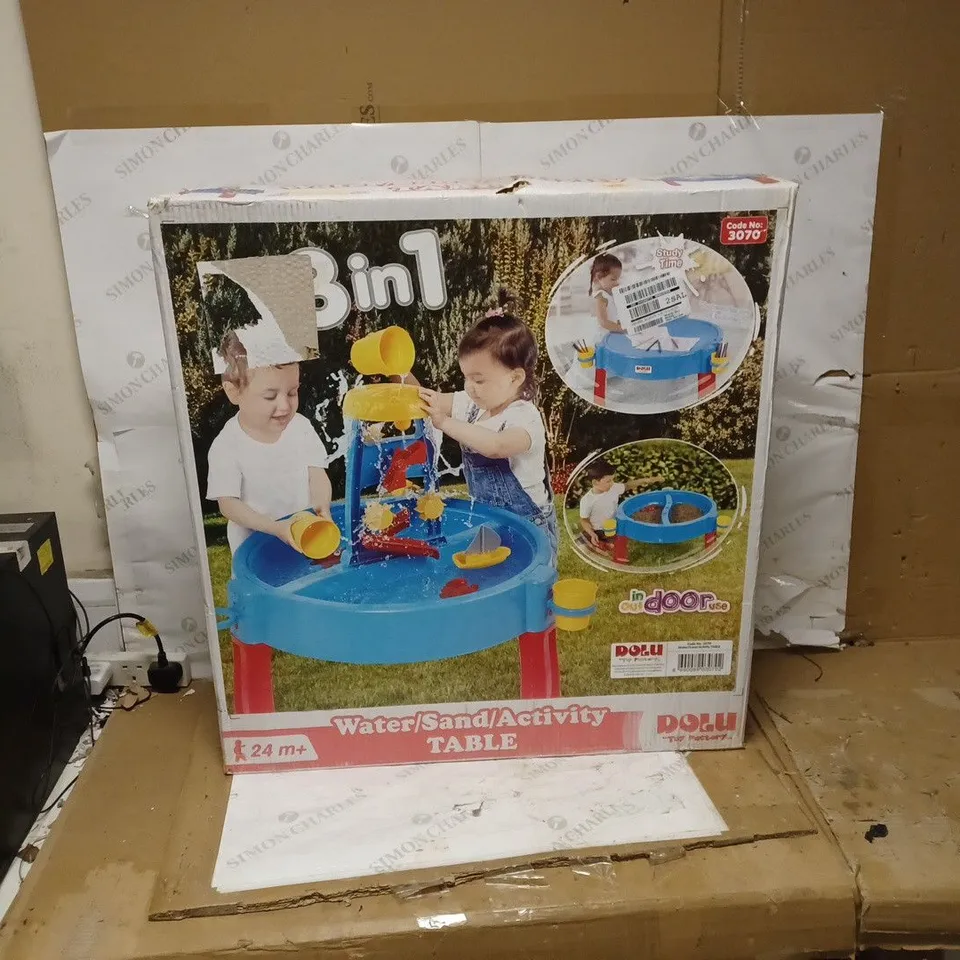 DOLU UNICON WATER AND SAND ACVTIVITY TABLE  RRP £44.99