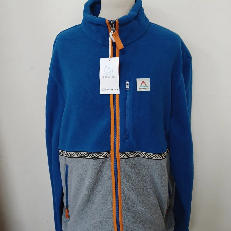PASSENGER RIDGE FULL ZIP POLAR FLEECE SIZE L