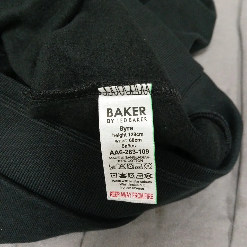 BAKER BY TED BAKER KIDS HOODIE – BLACK, 8YRS